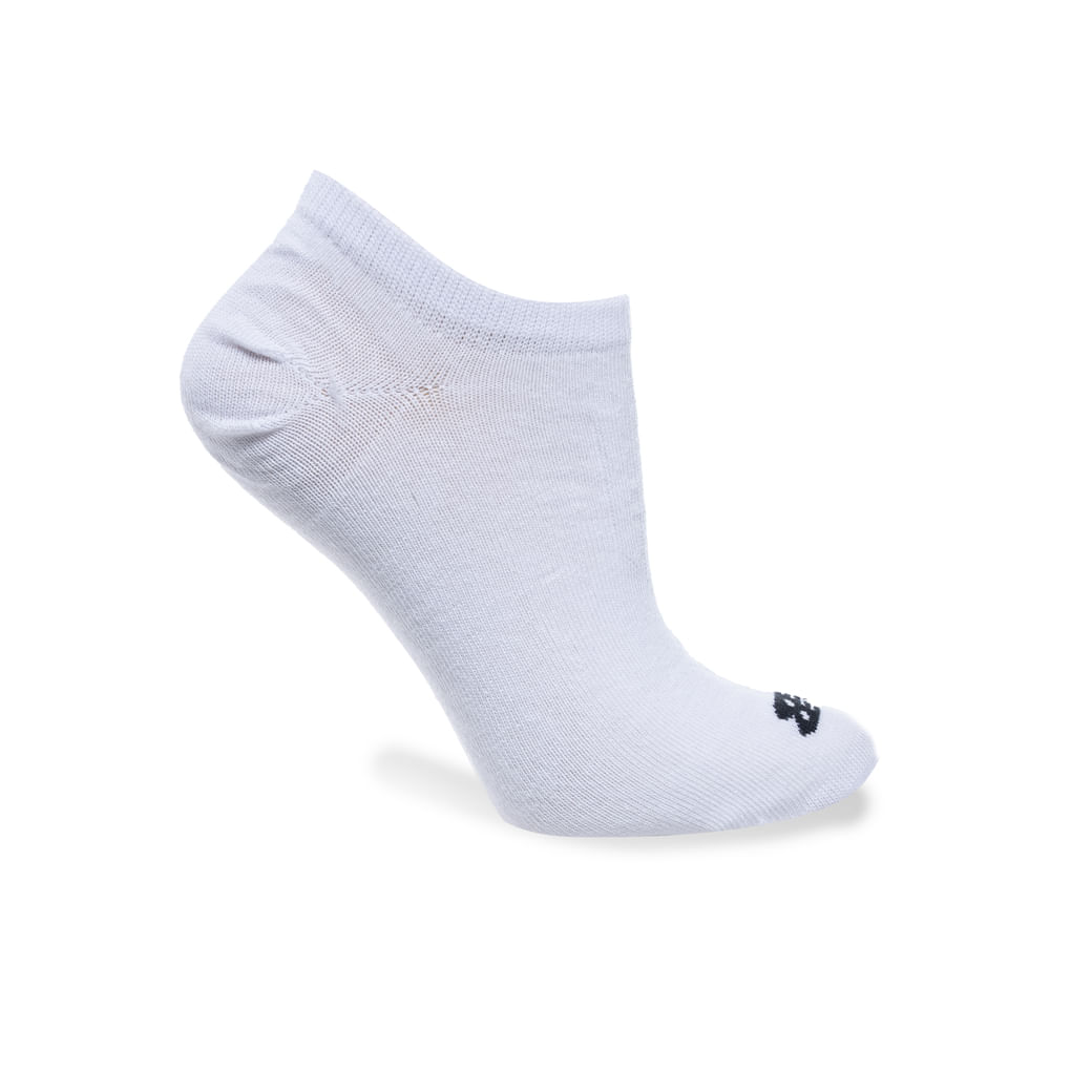 New Balance Meia NB33A013-000177 39-42 KIT 3 BrancoPretoMescla Algodao -3-
